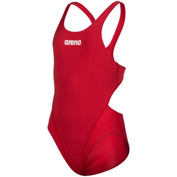 Arena G Team Swimsuit Swim Tech Solid 164 red/white M&auml;dchen Produktbild 1