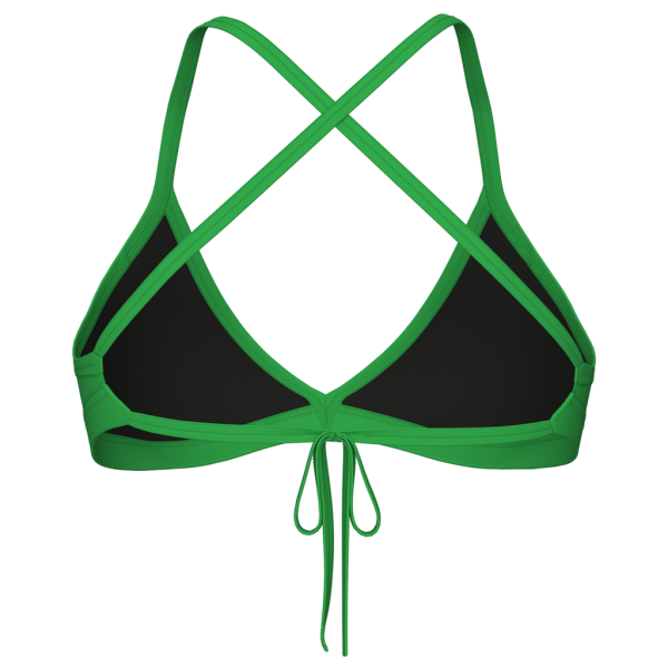 Arena W Team Swim Top Tie Back Solid D 42 team green Damen Produktbild 1