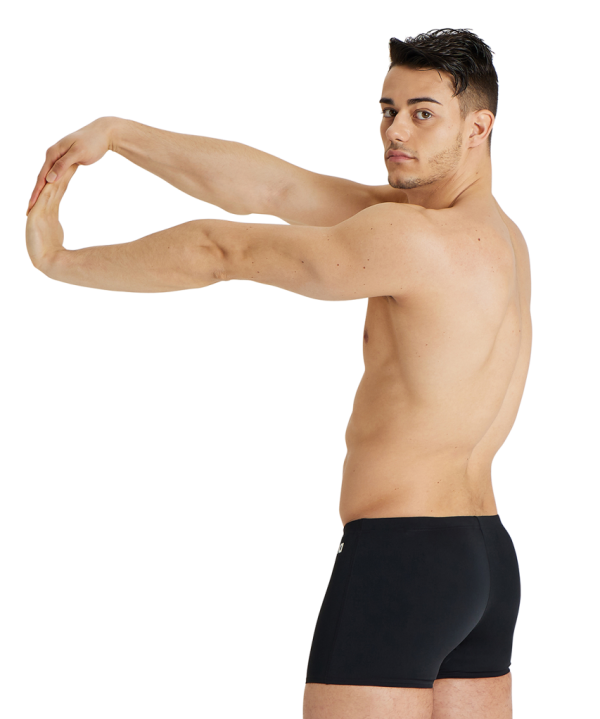 Arena M Team Swim Short Solid D 9 black/white Herren Produktbild 3