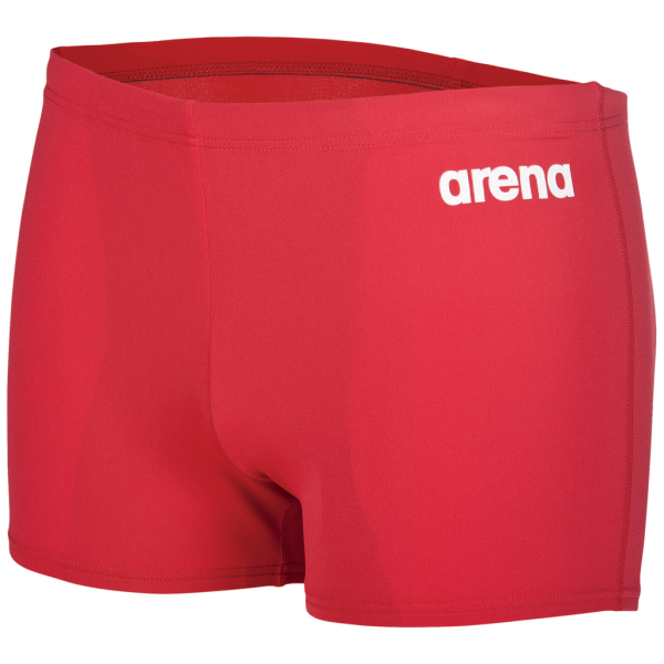 Arena M Team Swim Short Solid D 3 red/white Herren Produktbild 1