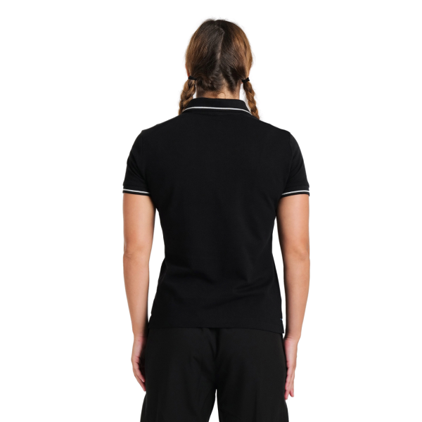 Arena W Team Poloshirt Solid Cotton XXL black Damen Produktbild 3