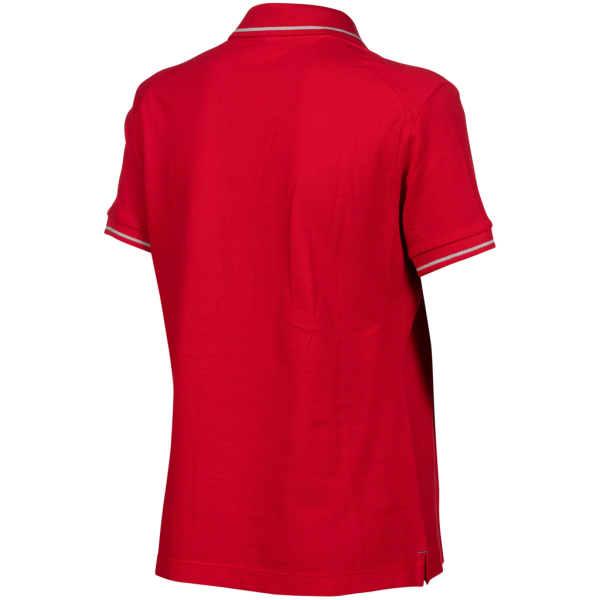 Arena W Team Poloshirt Solid Cotton S red Damen Produktbild 2