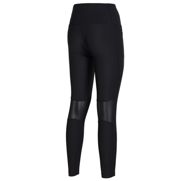 Arena W Team Long Tight Panel M black Damen Produktbild 2