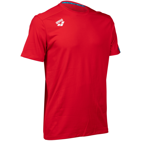 Arena Team T-Shirt Solid S red Unisex