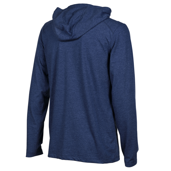 Arena Team Hooded Long Sleeve T-Shirt Panel M navy heather Unisex Produktbild 1