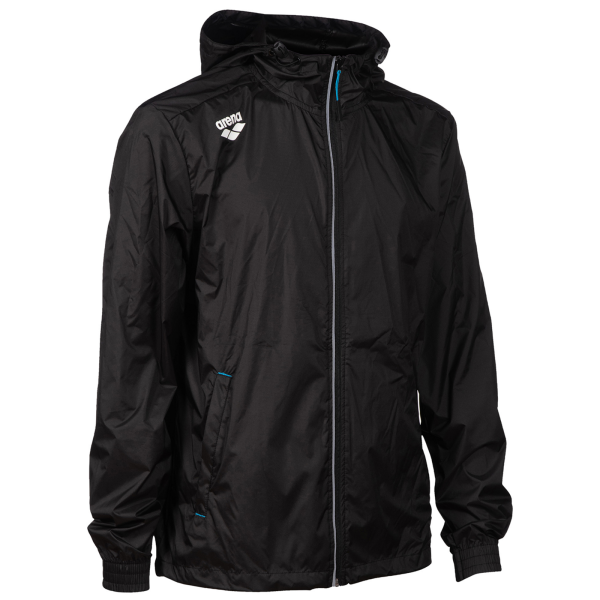 Arena Team Windbreaker Solid M black Unisex