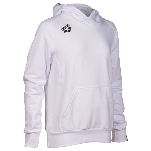 Arena Jr Team Hooded Sweat Panel 140 white Unisex