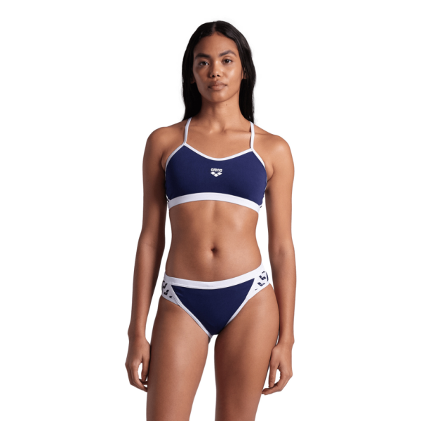 Arena W Arena Icons Bikini Cross Back Solid D 40 navy/white Damen