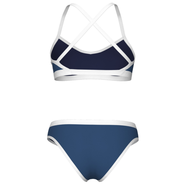 Arena W Arena Icons Bikini Cross Back Solid D 32 royal/white Damen Produktbild 2