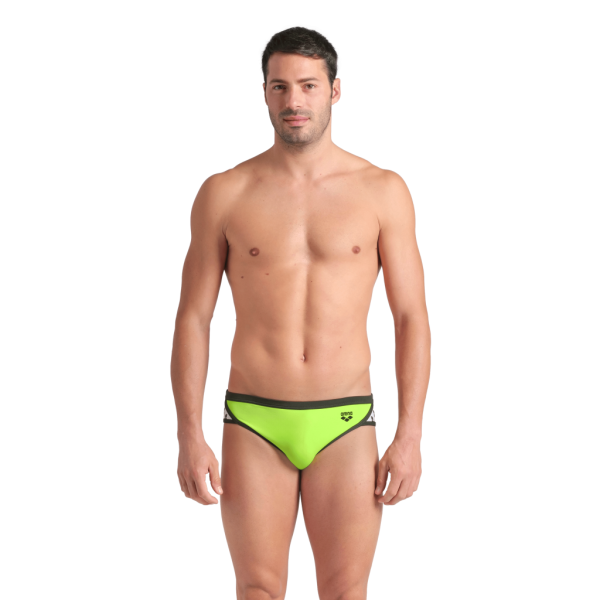 Arena M Arena Icons Swim Briefs Solid D 5 artic lime/dark sage Herren