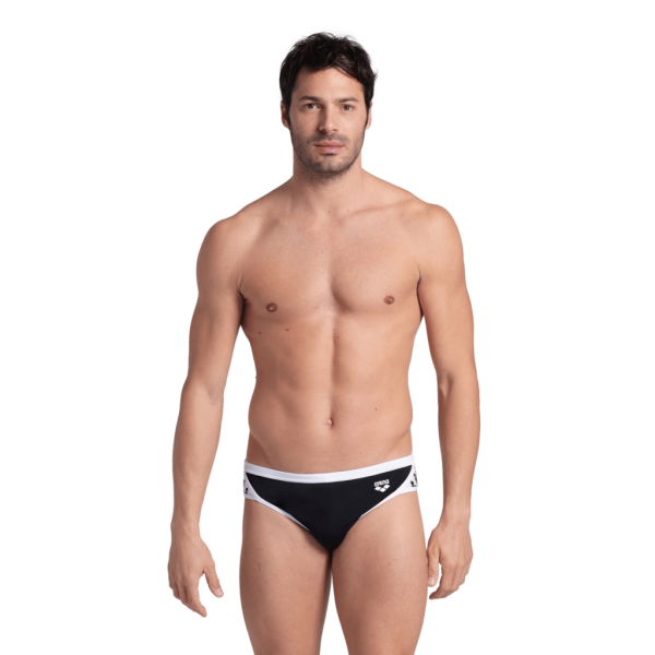 Arena M Arena Icons Swim Briefs Solid D 8 black/white Herren