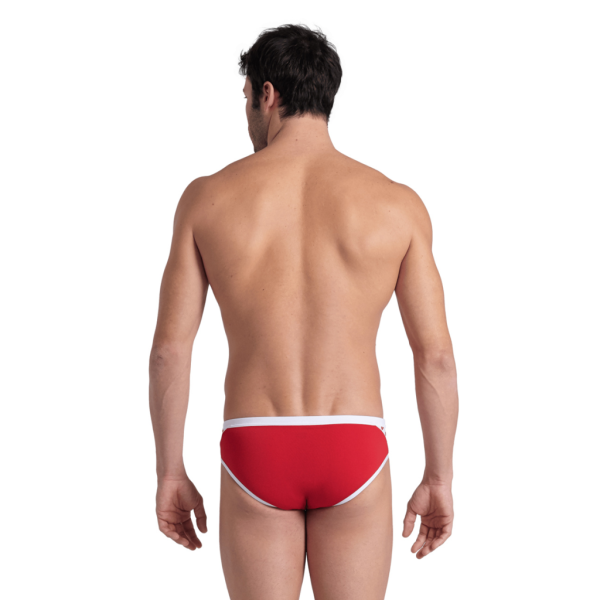 Arena M Arena Icons Swim Briefs Solid D 5 red/white Herren Produktbild 3