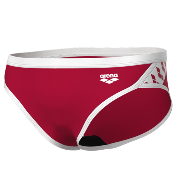 Arena M Arena Icons Swim Briefs Solid D 7 red/white Herren Produktbild 1