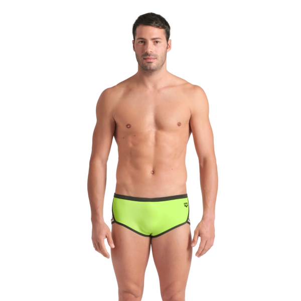 Arena M Arena Icons Swim Low Waist Short Solid D 7 artic lime/dark sage Herren