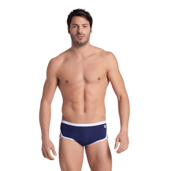 Arena M Arena Icons Swim Low Waist Short Solid D 3 navy/white Herren