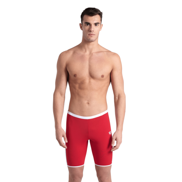 Arena M Arena Icons Swim Jammer Solid D 2 red/white Herren