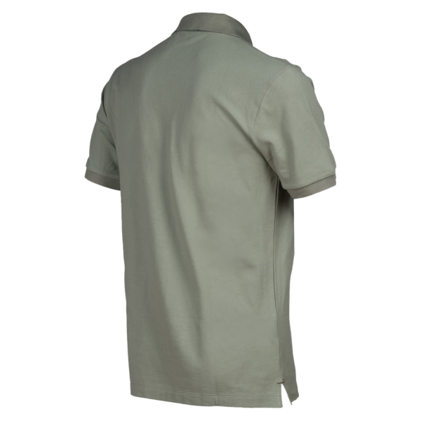 Arena M Poloshirt Solid Cotton Piquet S jade/dark olive Herren Produktbild 2