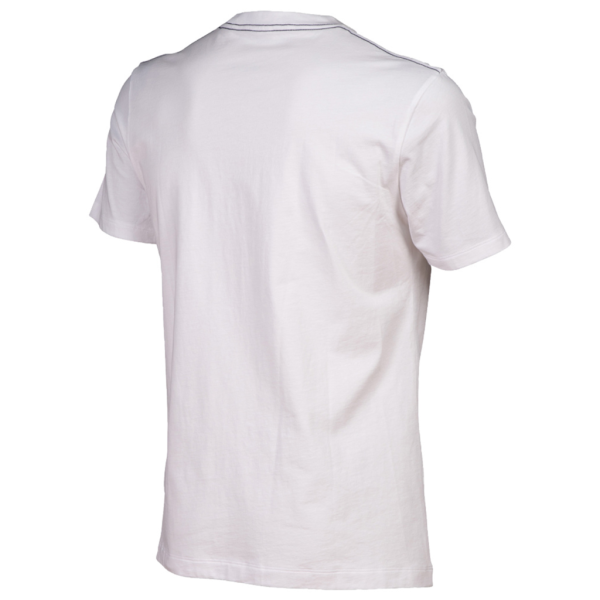 Arena M T-Shirt Solid Cotton S white/sea Herren Produktbild 2