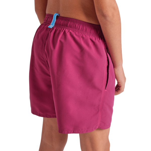 Arena B Beach Boxer Solid R 140 dark purple/calypso coral Jungen Produktbild 2