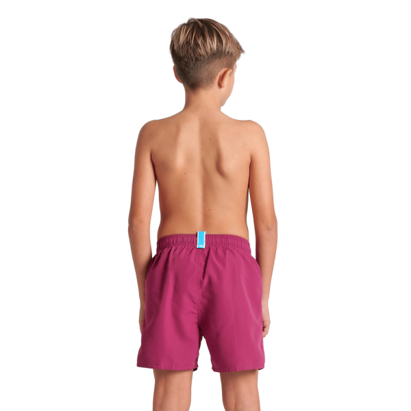 Arena B Beach Boxer Solid R 152 dark purple/calypso coral Jungen Produktbild 3