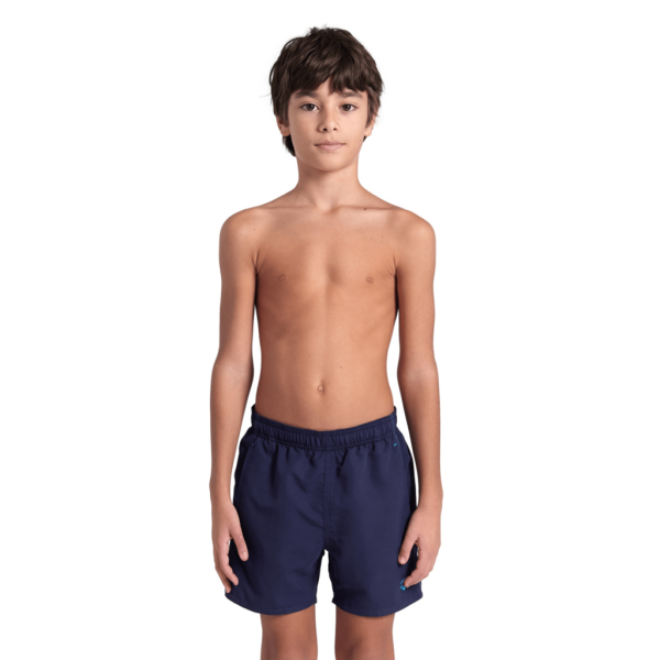 Arena B Beach Boxer Solid R 128 navy/turquoise Jungen