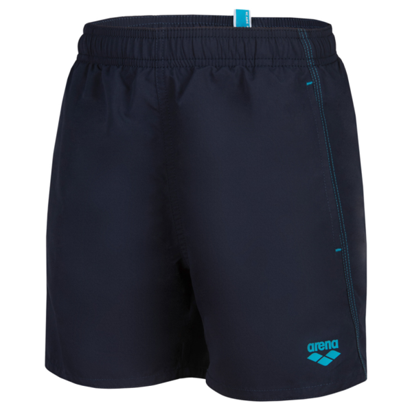 Arena B Beach Boxer Solid R 128 navy/turquoise Jungen Produktbild 1