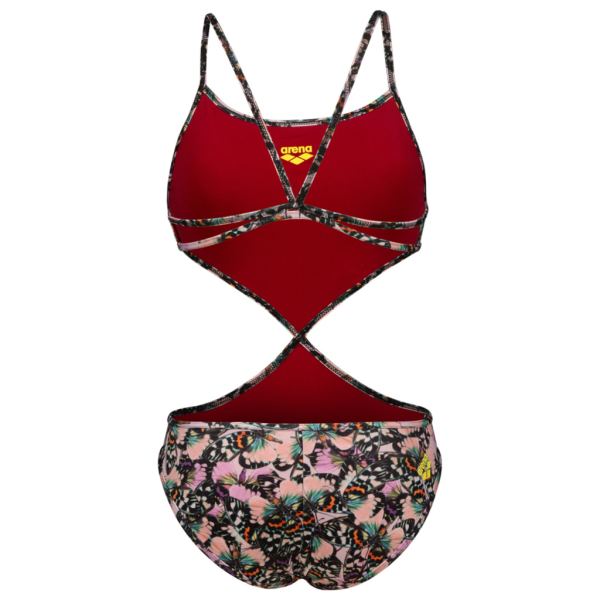 Arena W Rule Breaker Swimsuit Twist'N'Mix R XL red onion/multi Damen Produktbild 2