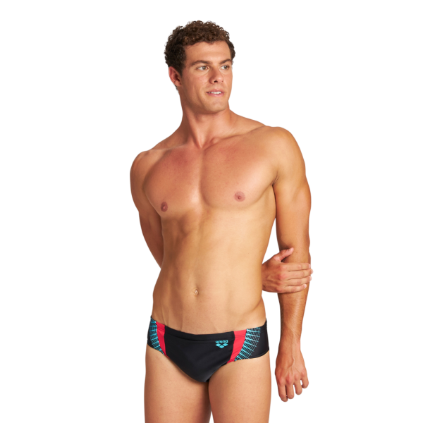 Arena M Threefold Brief R D 4 black/black/anguria Herren