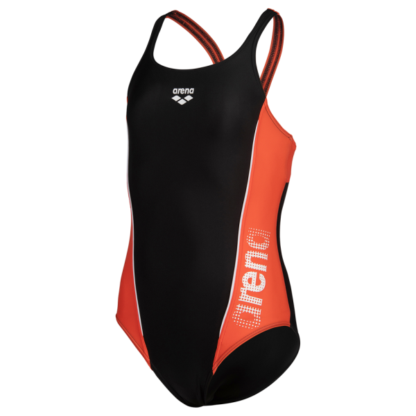 Arena G Thrice Jr Swim Pro Back One Piece R 164 black/calyspo coral/white M&auml;dchen Produktbild 1