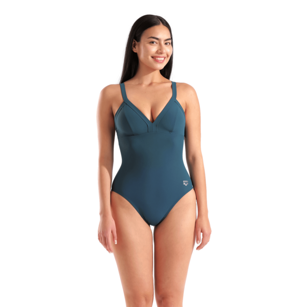 Arena W Arena Swimsuit Lara Soft Curve Back C Cup D 36 mangrove Damen