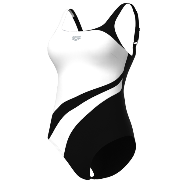 Arena W Arena Swimsuit Liliana U Back C Cup D 36 black/white Damen