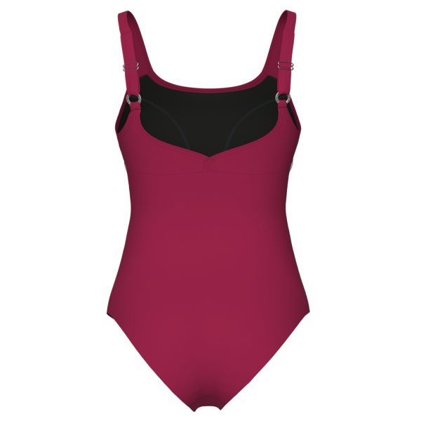 Arena W Arena Swimsuit Marta Wing Back C Cup D 46 red onion/red onion multi Damen Produktbild 1