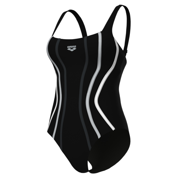 Arena W Arena Swimsuit Sofia Soft Curve Back C Cup D 40 black/black Damen