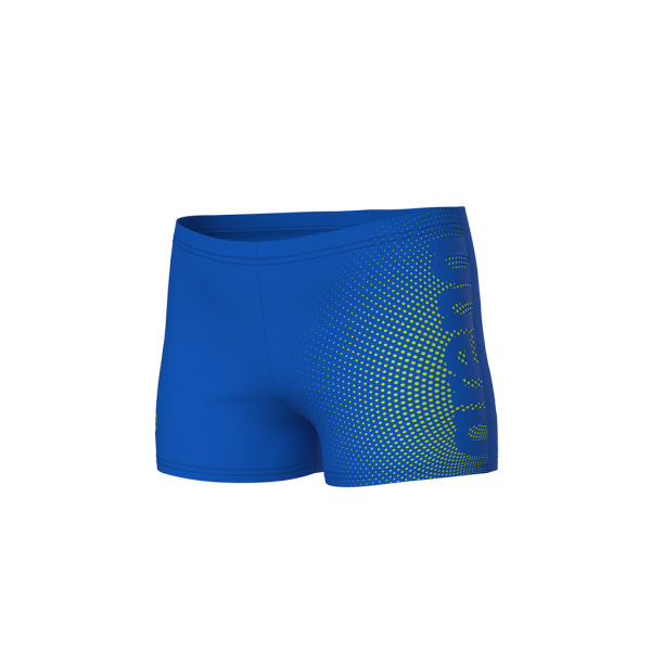 Arena B Arena Dim Light Swim Short 116 blue china/artic lime Jungen Produktbild 1
