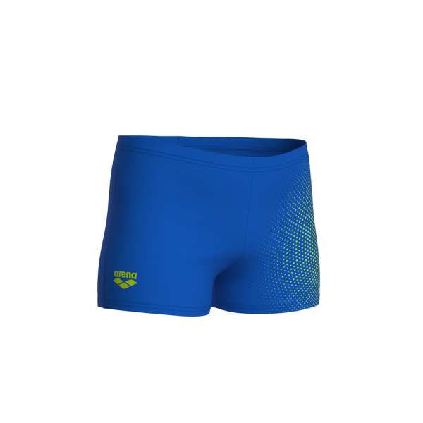 Arena B Arena Dim Light Swim Short 116 blue china/artic lime Jungen Produktbild 2