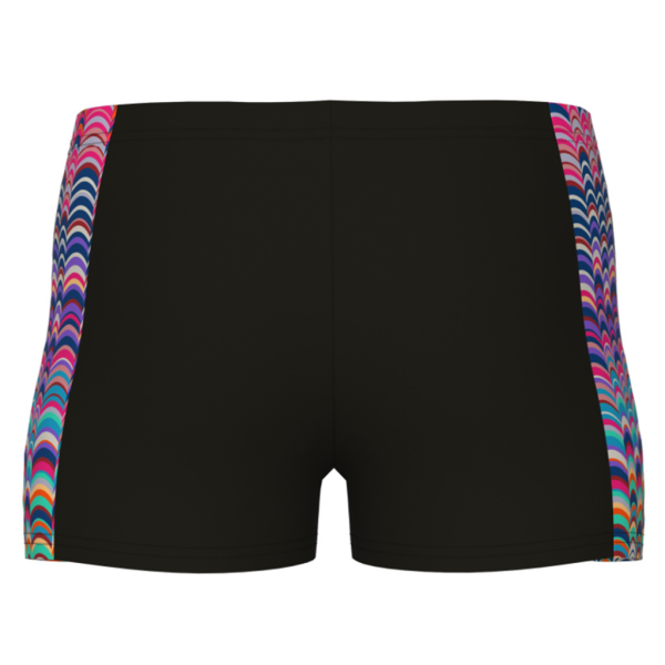 Arena B Arena Ondulation Swim Short 116 black/multi violet Jungen Produktbild 2