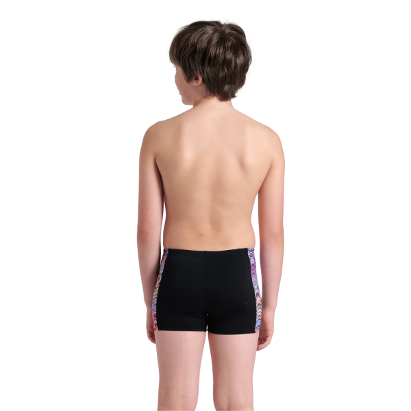 Arena B Arena Ondulation Swim Short 128 black/multi violet Jungen Produktbild 3