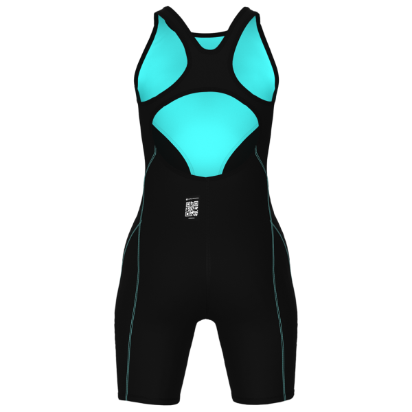 Arena G Powerskin Impulso Ob Jr 128 black/teal M&auml;dchen Produktbild 2
