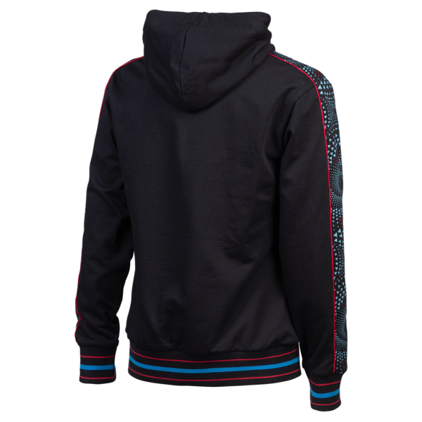 Arena Arena Fireflow Hooded Sweat Inserts L black/black multi Unisex Produktbild 2