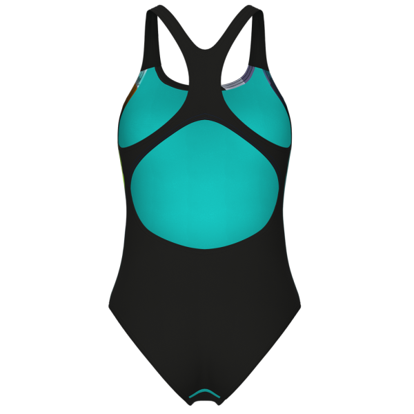 Arena W Arena Water Fluids Swimsuit Swim Pro Back D 34 black multi/black Damen Produktbild 2