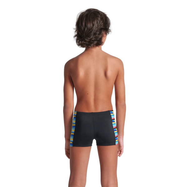Arena B Arena Racing Stripe Swim Short 128 black/black multi Jungen Produktbild 3