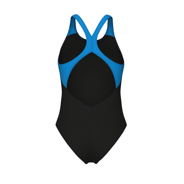 Arena W Arena Ripples Swimsuit V Back B D 38 black/turquoise Damen Produktbild 3