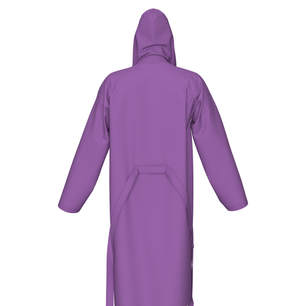 Arena Arena Zeal Robe XS violet/calypso coral Unisex Produktbild 3
