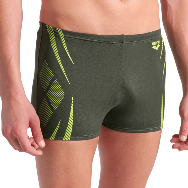 Arena M Arena Poseidonia Swim Short D 5 dark sage/artic lime Herren Produktbild 1