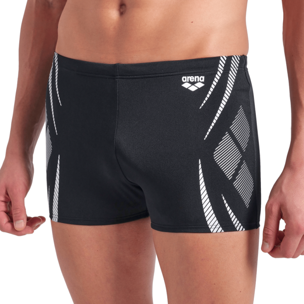 Arena M Arena Poseidonia Swim Short D 7 black/white Herren Produktbild 1