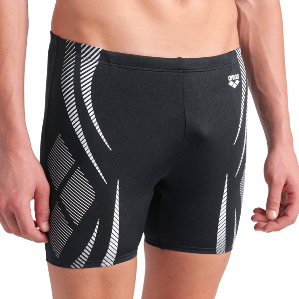 Arena M Arena Poseidonia Swim Mid Jammer D 5 black/white Herren Produktbild 1