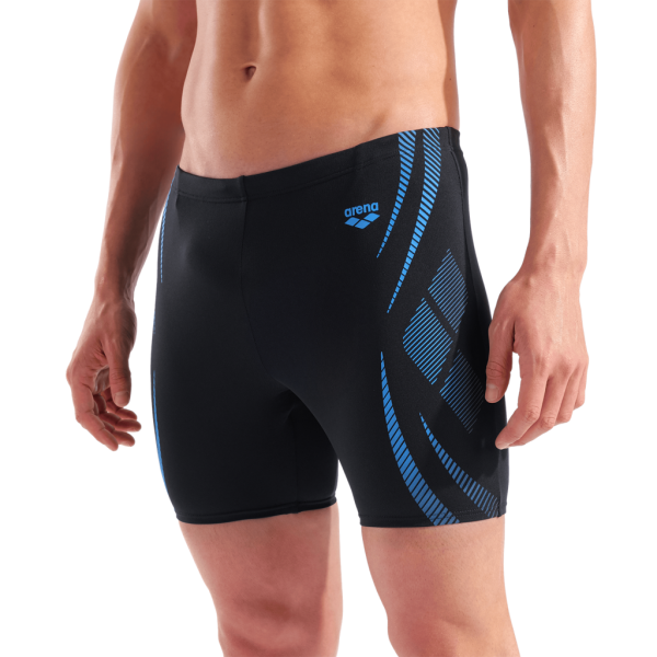 Arena M Arena Poseidonia Swim Mid Jammer D 6 black/turquoise Herren Produktbild 1
