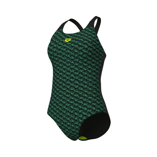 Arena W Arena Monogram Swimsuit Control Pro Low B D 36 dark sage multi/black Damen Produktbild 1