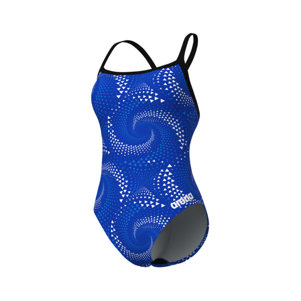 Arena W Arena Fireflow Swimsuit Challenge Back D 34 black/team royal Damen Produktbild 1