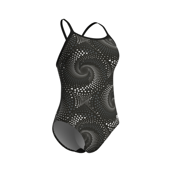 Arena W Arena Fireflow Swimsuit Lightdrop Back D 42 black/team black Damen Produktbild 1